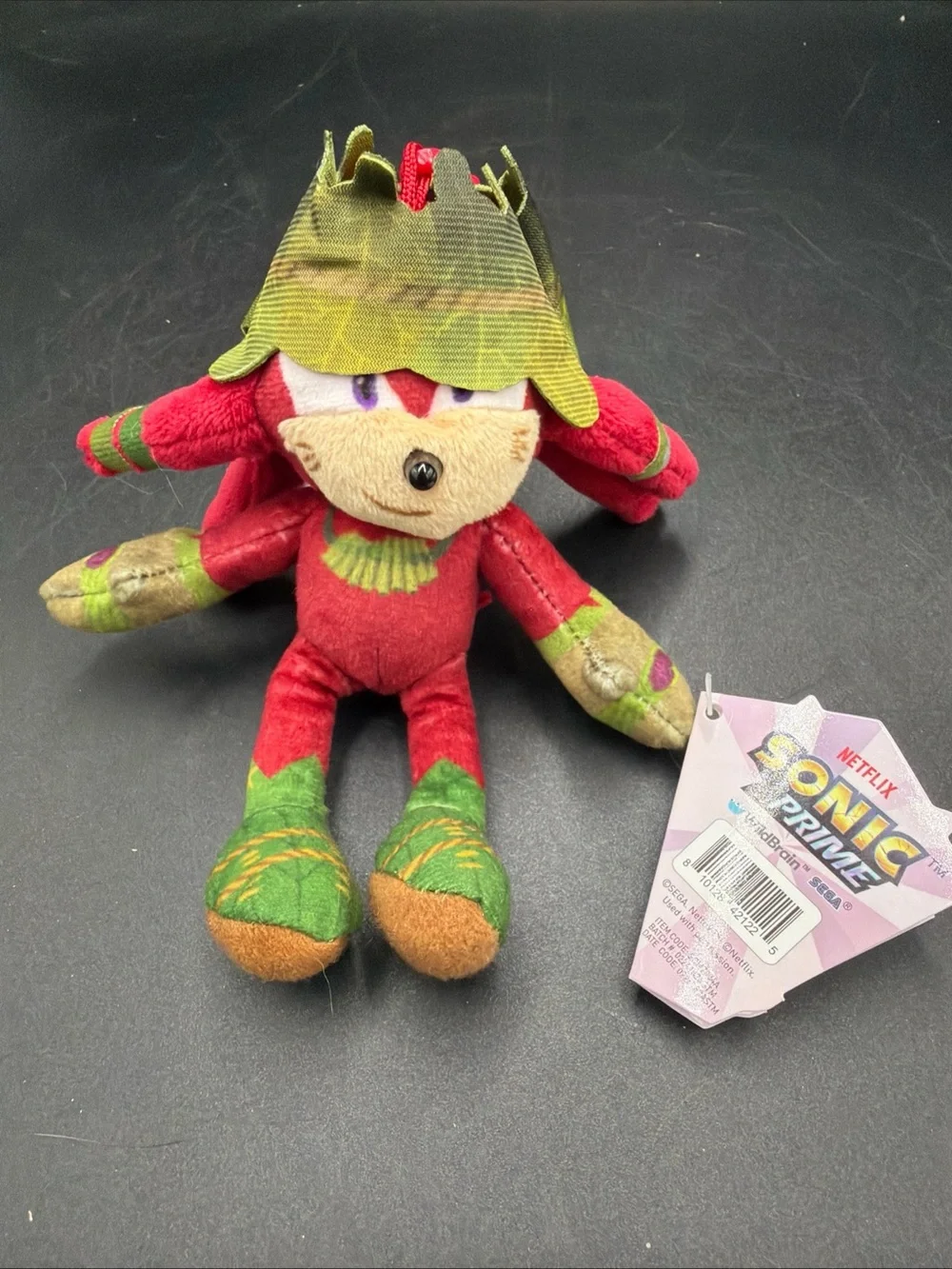 NWT Sonic Prime Knuckles Sonic the Hedgehog  Clip-On Dangler 5